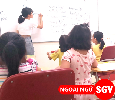 SGV, Anh ngữ trẻ em quận Phú Nhuận