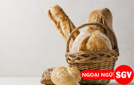 SGV, Bánh mì trong tiếng Anh là gì