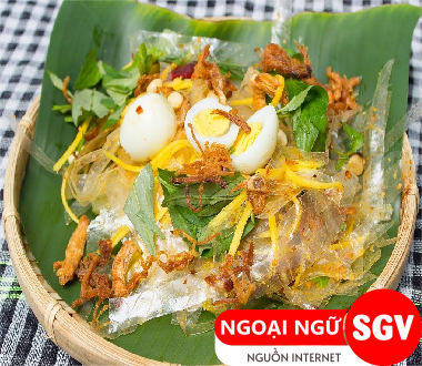 SGV, bánh tráng trộn tiếng Hàn là gì