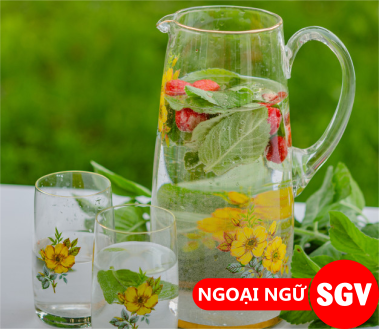 SGV, bình nước tiếng Nhật là gì