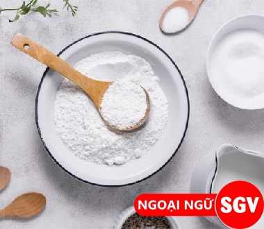 SGV, bột năng tiếng Hàn là gì