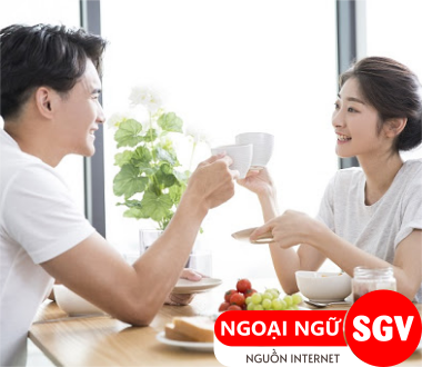 SGV, Bữa ăn sáng tiếng Hàn là gì