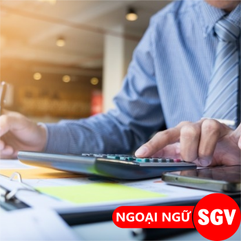 các nghiệp vụ kế toán bằng tiếng Anh, sgv