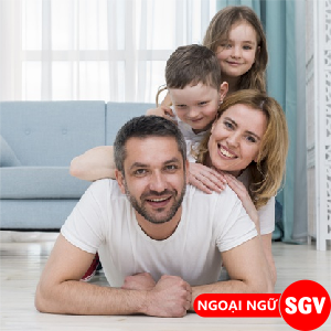 Cách nói số người trong gia đình bằng tiếng Nhật, SGV