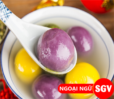 Chè trôi nước tiếng Anh là gì, SGV