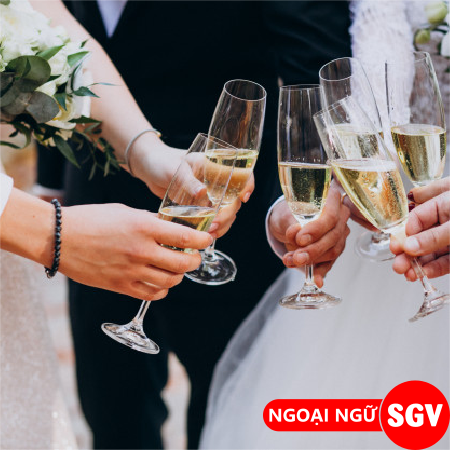 SGV, Chúc mừng đám cưới việt bằng tiếng Anh
