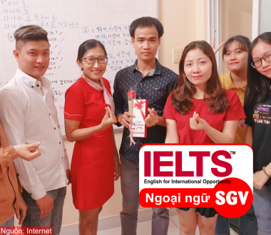 Sài Gòn Vina, chứng chỉ tiếng ielts 4.0 - 5.0