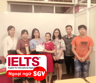 Sài Gòn Vina, chứng chỉ ielts 5.0 - 6.0 