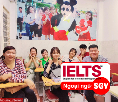 SGV, Chứng chỉ IELTS 6.5 trở lên