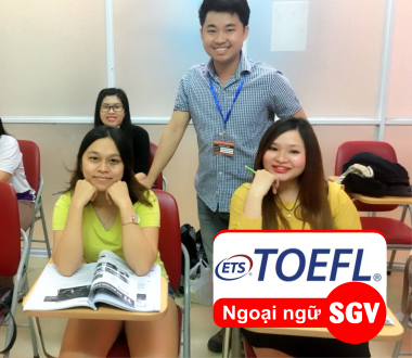 Sài Gòn Vina, chứng chỉ tiếng Anh toefl