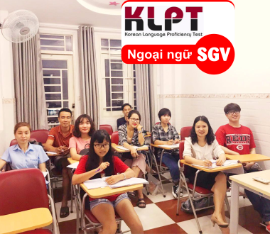 SGV, Chứng chỉ tiếng Hàn KLPT