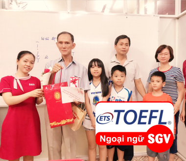 SGV, TOEFL có mấy dạng