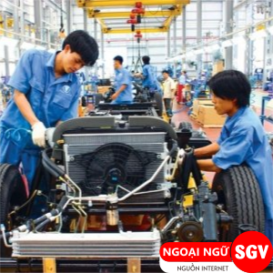 Công nghệ ô tô tiếng Nhật là gì, ngoại ngữ SGV