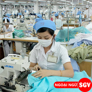 công nhân tiếng Nhật là gì, ngoại ngữ SGV