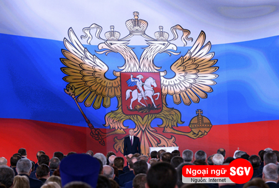 đại bàng hai đầu - quốc huy của nước Nga