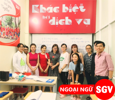 SGV,Đăng ký học tiếng Hàn Quận 7, HCM