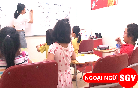 SGV, dạy kèm tiếng Anh trẻ em Bình Thạnh