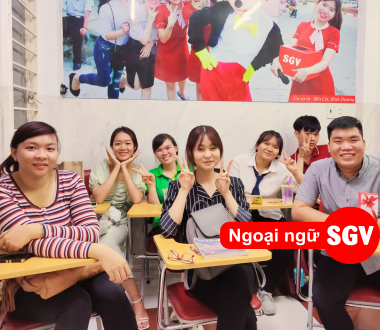 SGV, Đi làm nên học tiếng Anh gì