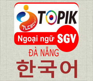 Địa điểm đăng ký thi TOPIK tiếng Hàn năm 2020 tại Đà Nẵng, SGV