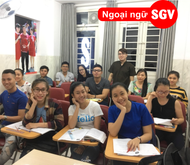 SGV, Địa điểm học tiếng Anh giao tiếp nhanh quận Tân Phú, Hóc Môn