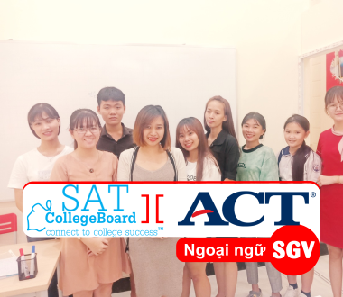 SGV, Điểm khác nhau giũa SAT và ACT