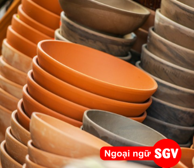 SGV, đồ gốm tiếng Anh là gì