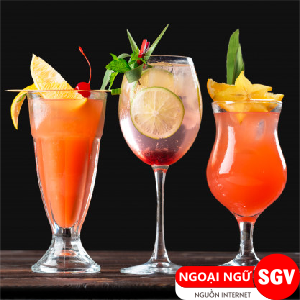 SGV, Đồ uống trong tiếng Nhật 