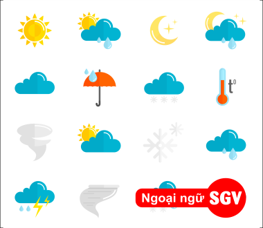 SGV, dự báo thời tiết tiếng Nhật là gì?