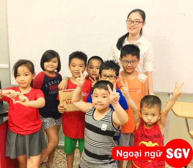SGV, Gia sư kèm tiếng Anh trẻ em tại nhà Thủ Dầu Một