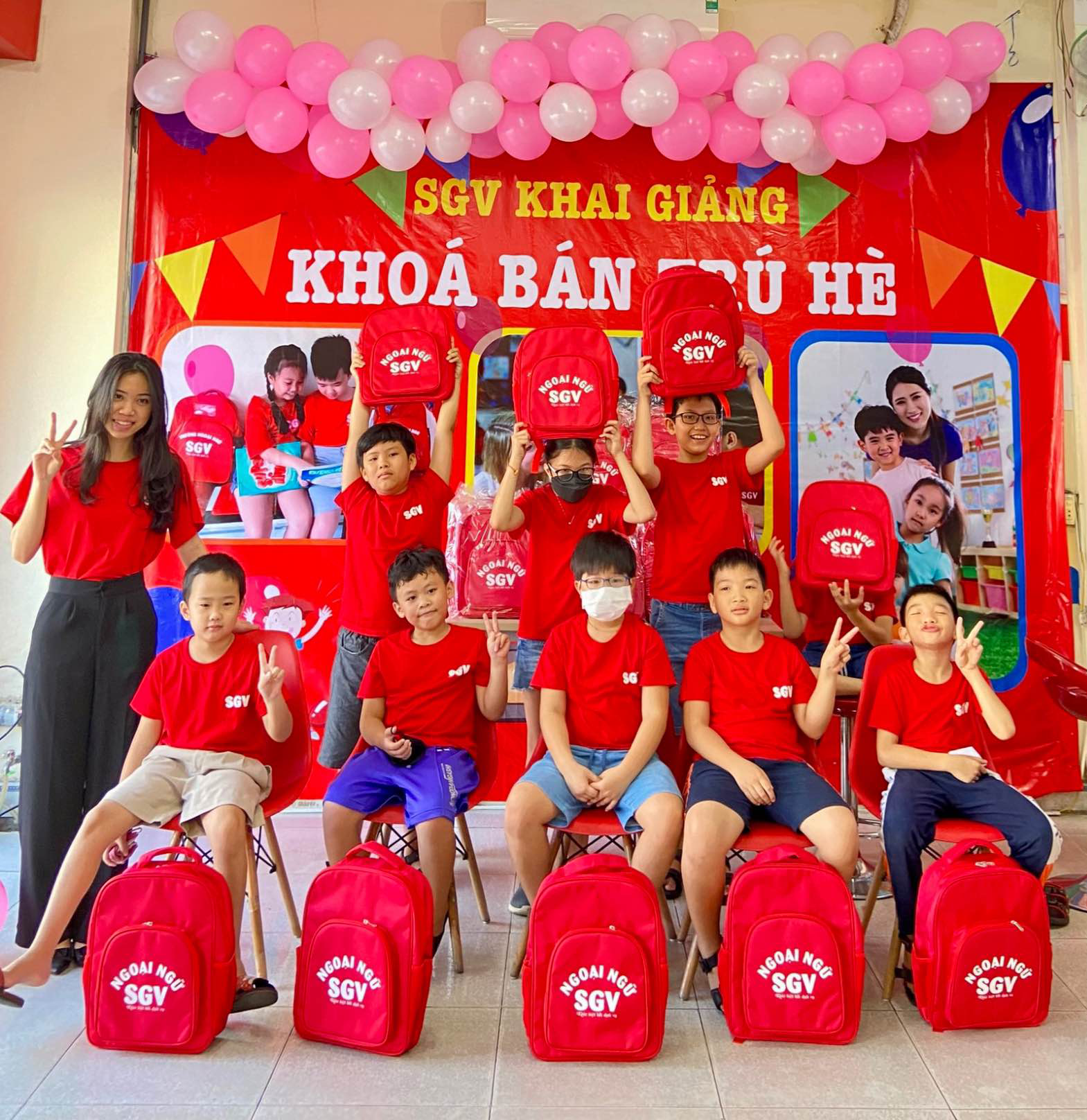 Hè bán trú cho học sinh tiểu học quận Thủ Đức, trung tâm SGV