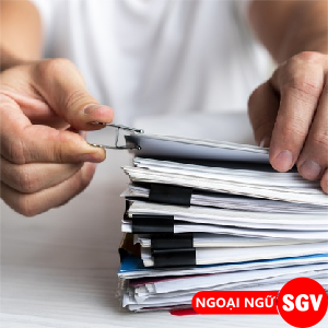 hồ sơ tiếng Nhật là gì, ngoaaji ngữ SGV