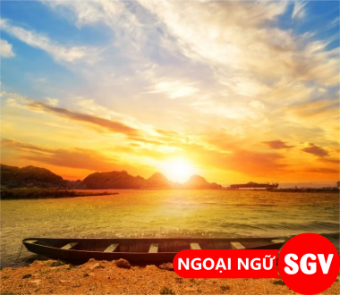 SGV, hoàng hôn tiếng Nhật là gì