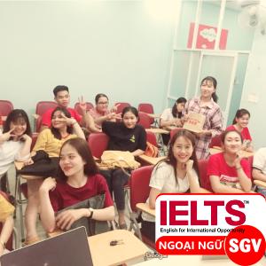 SGV, Học kèm IELTS tại trung tâm Anh Ngữ SGV ở Tân Bình