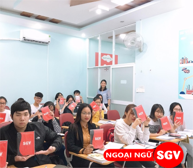 SGV, Học kèm IELTS tại trung tâm Anh Ngữ SGV ở Thủ Đức