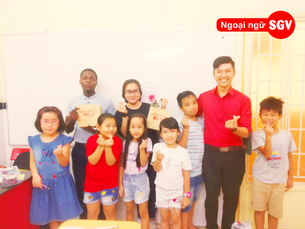 Học phí lớp tiếng Anh trẻ em Tp Vũng Tàu, sgv