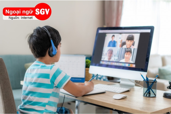 lớp tiếng Anh trực tuyến cho trẻ em tp Vũng Tàu