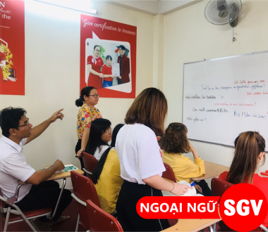 Học phí tiếng Anh trung tâm SGV ở quận Phú Nhuận, SGV