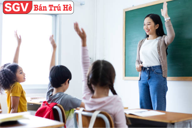 Học tiếng Anh hè bán trú tại quận 8, trung tâm sgv, học sinh tiểu học, cấp 2