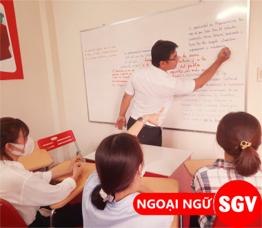 SGV, Học tiếng Tây Ban Nha cấp tốc quận Tân Phú