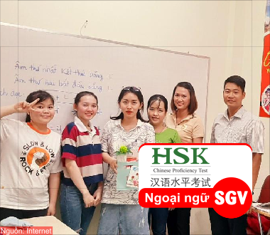 SGV, HSK tiếng Trung có mấy cấp độ