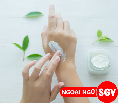 SGV, kem dưỡng da tiếng Hàn là gi