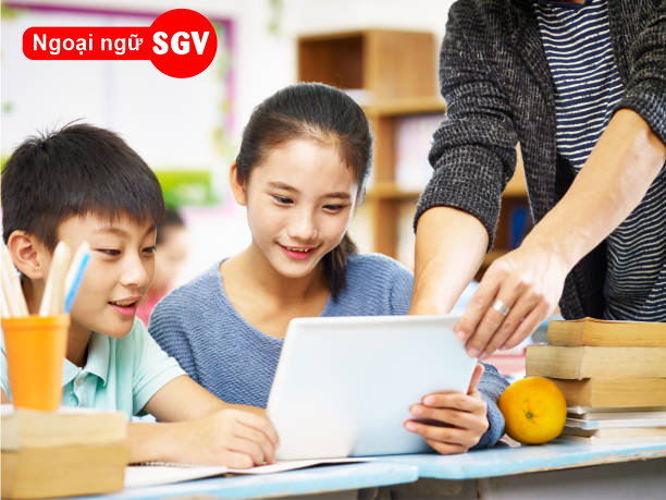 Khoá học tiếng Thái hè cho bé, trung tâm SGV, học ngoại ngữ giao tiếp
