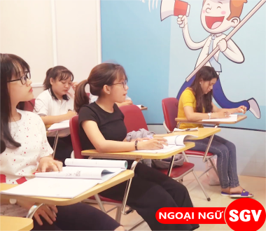 Khoá tiếng Anh giao tiếp tại trung tâm SGV Thủ Đức bao nhiêu tiền, SGV