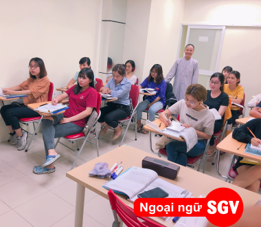 SGV, Khoá tiếng Hàn giao tiếp cấp tốc ở quận 2