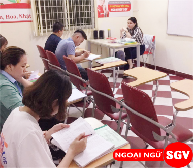 SGV, Khoá tiếng Nga giao tiếp cấp tốc ở trung tâm SGV Phú Nhuận