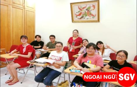 SGV,Khoá tiếng Nhật cho người mới bắt đầu Quận 7, HCM