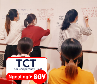SGV, khoá tiếng Thái giao tiếp cấp tốc