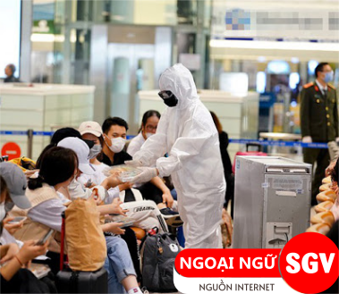 Khu vực cách ly sân bay tiếng Anh là gì, ngoại ngữ SGV.