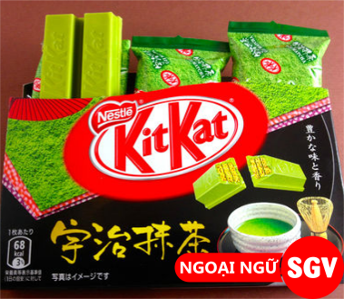 SGV, kitkat trà xanh bao nhiêu tiền