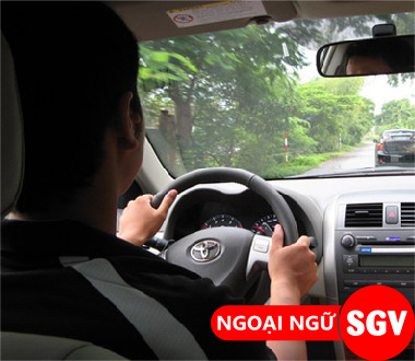 SGV, lái xe trong tiếng Nhật là gì.